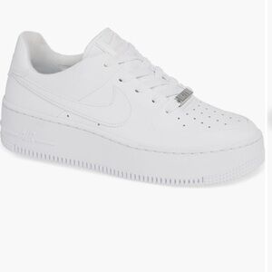 Nike Air Force 1 Sage Low, White, 8